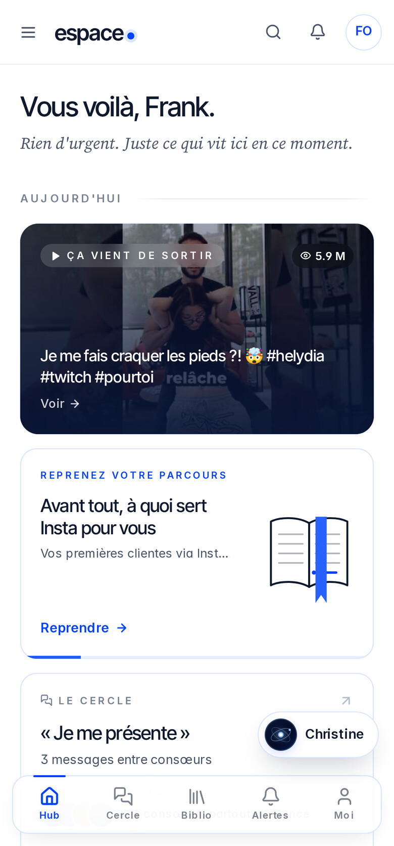L'Espace AlloClients sur mobile